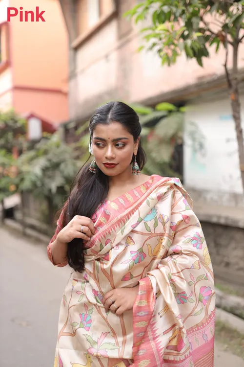 Soft Tussar Silk Saree